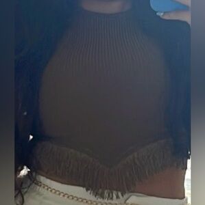 Brown top